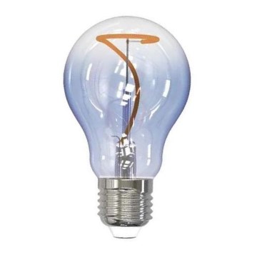 LED Spuldze FILAMENT SHAPE A60 E27/4W/230V 1800K zila