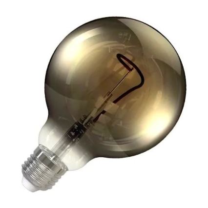 LED Spuldze FILAMENT SHAPE G95 E27/4W/230V 1800K dūmakains