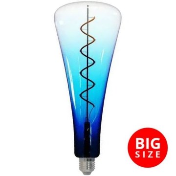 LED Spuldze FILAMENT SHAPE T110 E27/5W/230V 1800K zila