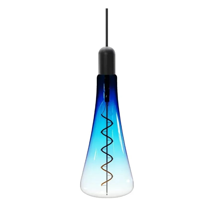 LED Spuldze FILAMENT SHAPE T110 E27/5W/230V 1800K zila