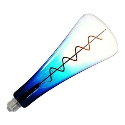 LED Spuldze FILAMENT SHAPE T110 E27/5W/230V 1800K zila