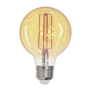 LED Spuldze FILAMENT SLIM VINTAGE G80 E27/4,5W/230V 1800K