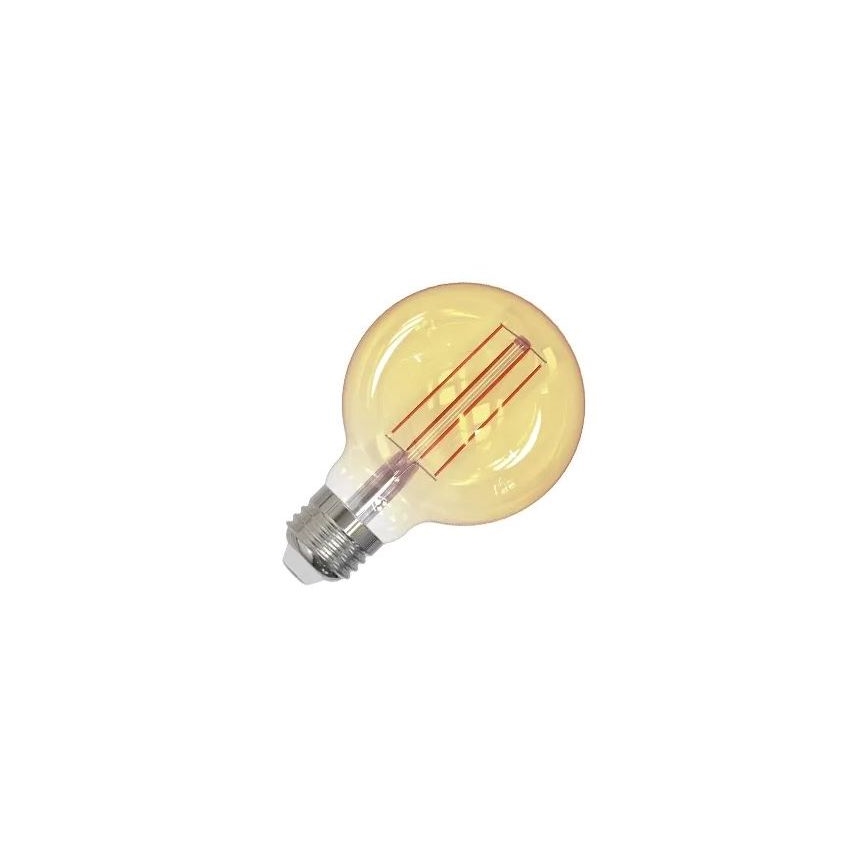 LED Spuldze FILAMENT SLIM VINTAGE G80 E27/4,5W/230V 1800K