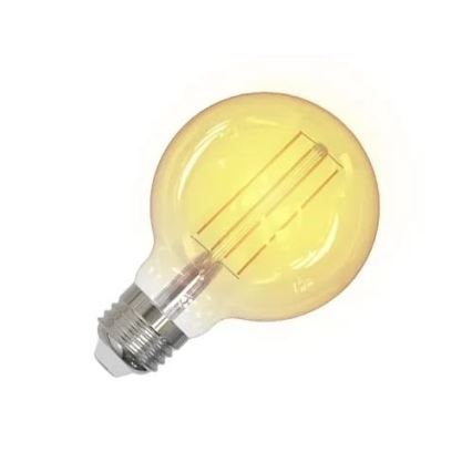 LED Spuldze FILAMENT SLIM VINTAGE G80 E27/4,5W/230V 1800K