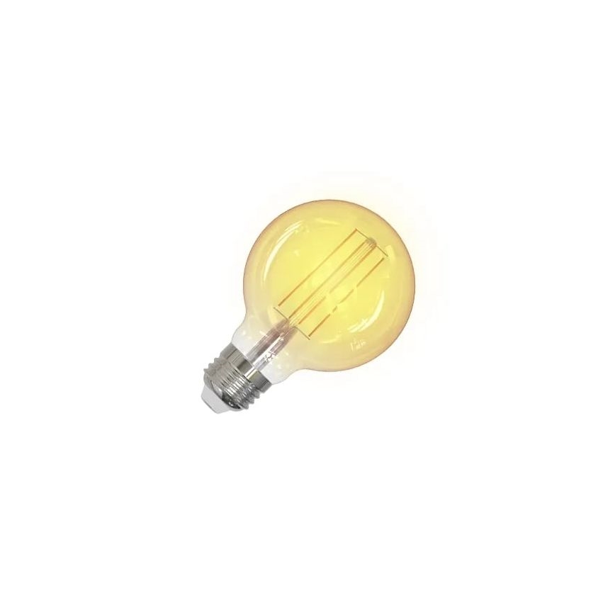 LED Spuldze FILAMENT SLIM VINTAGE G80 E27/4,5W/230V 1800K