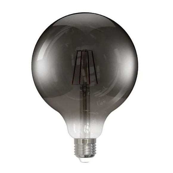 LED Spuldze FILAMENT SMOKE G125 E27/4W/230V 2000K