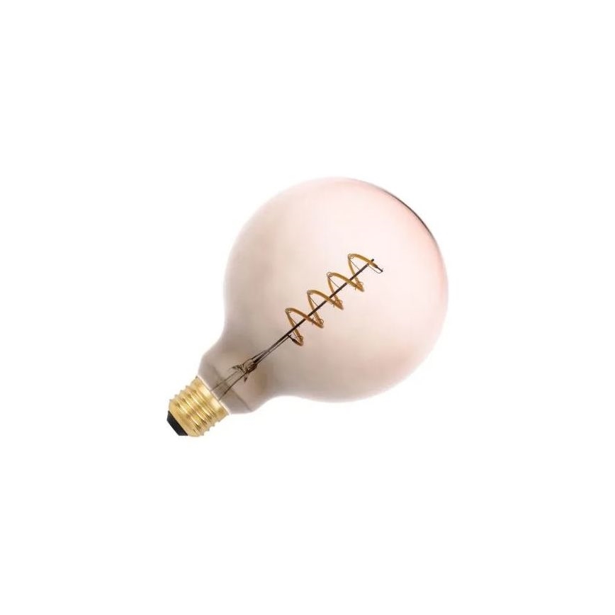 LED Spuldze FILAMENT SPIRAL G125 E27/4W/230V 2000K pelēka/rozā