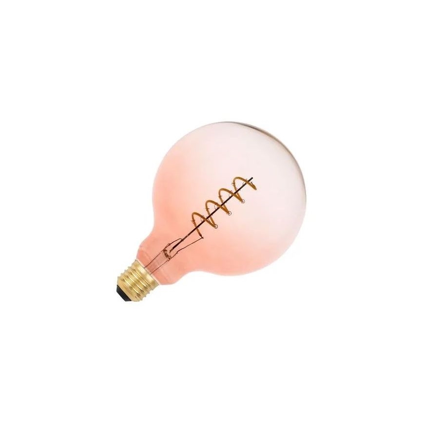 LED Spuldze FILAMENT SPIRAL G125 E27/4W/230V 2000K rozā