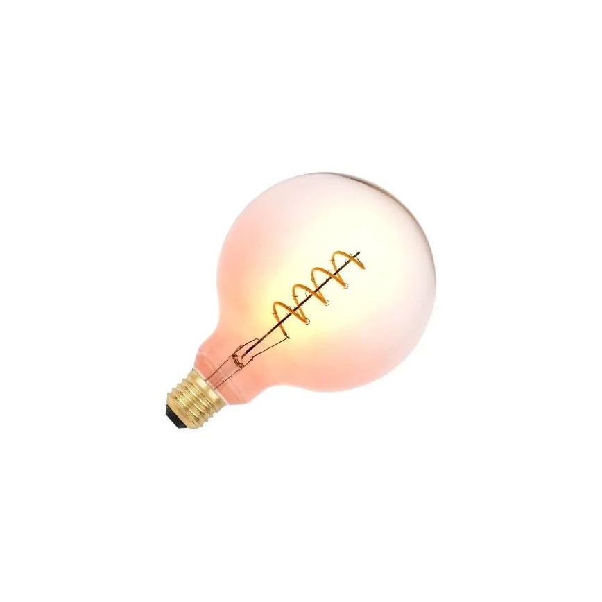 LED Spuldze FILAMENT SPIRAL G125 E27/4W/230V 2000K rozā
