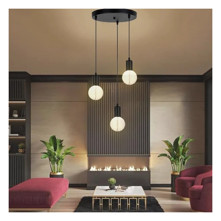 LED Spuldze FILAMENT SPIRAL SMOKE G200 E27/4W/230V 2000K