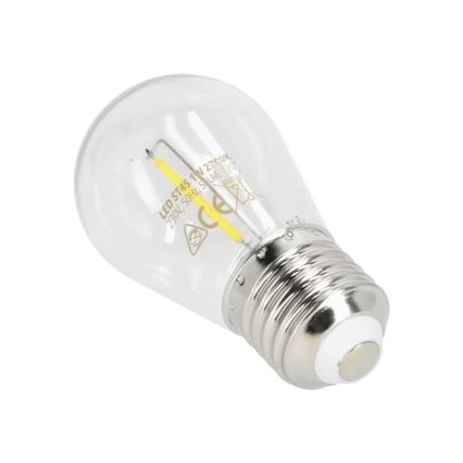 LED Spuldze FILAMENT ST45 E27/1W/230V 2700K