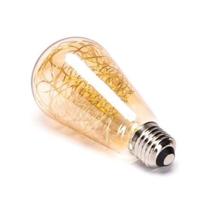 LED Spuldze FILAMENT ST64 E27/1,2W/230V 2500K - Aigostar