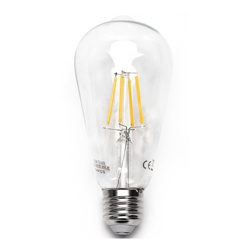 LED Spuldze FILAMENT ST64 E27/4W/230V 2700K - Aigostar