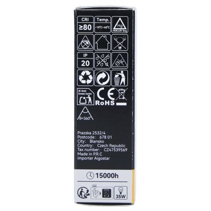 LED spuldze FILAMENT T25 E14/4W/230V 3000K - BRILAGI