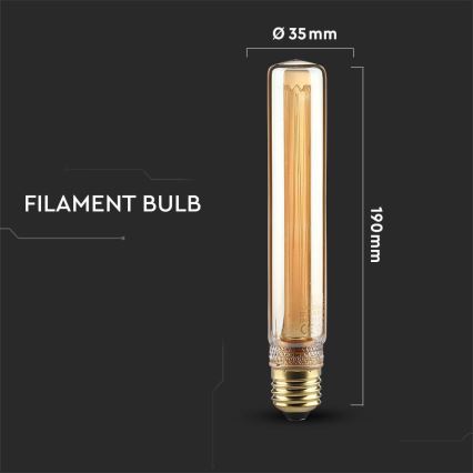 LED Spuldze FILAMENT T30 E27/2W/230V 1800K Art Edition