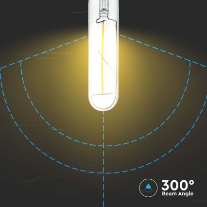 LED Spuldze FILAMENT T30 E27/2W/230V 3000K