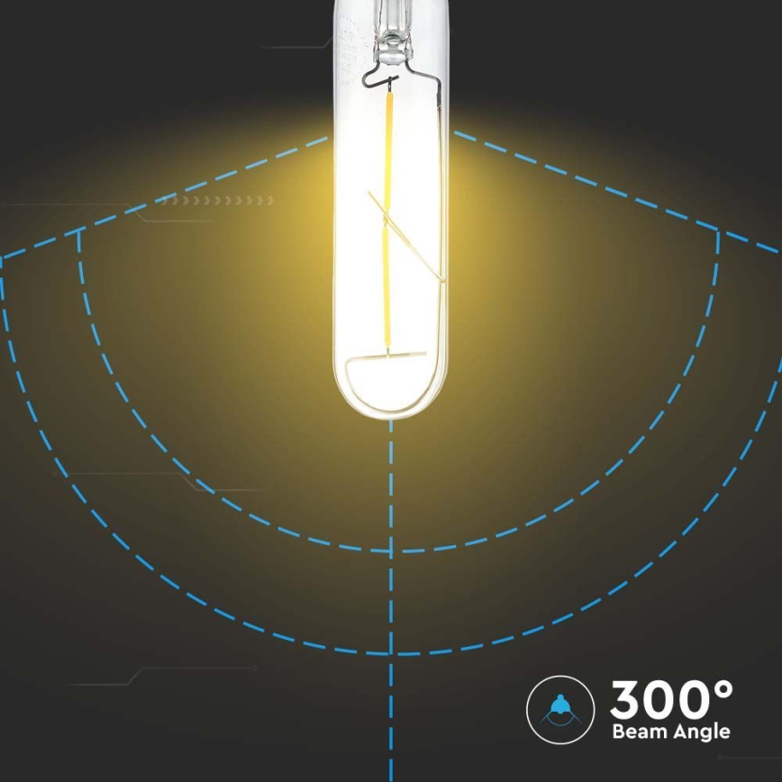 LED Spuldze FILAMENT T30 E27/2W/230V 3000K