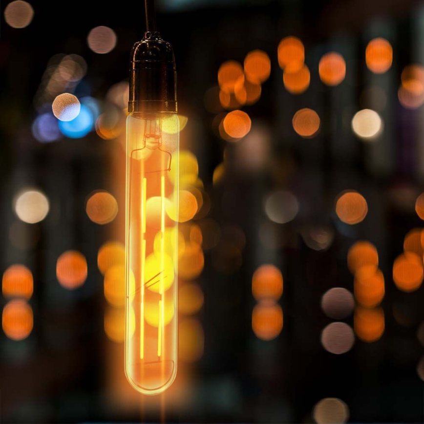 LED Spuldze FILAMENT T30 E27/6W/230V 2200K
