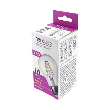 LED Spuldze FILAMENT VINTAGE A60 E27/7W/230V 2700K