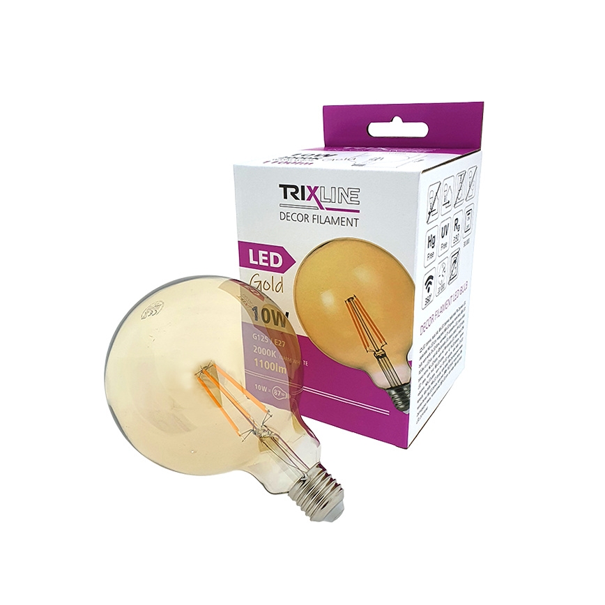 LED Spuldze FILAMENT VINTAGE E27/10W/230V 2000K