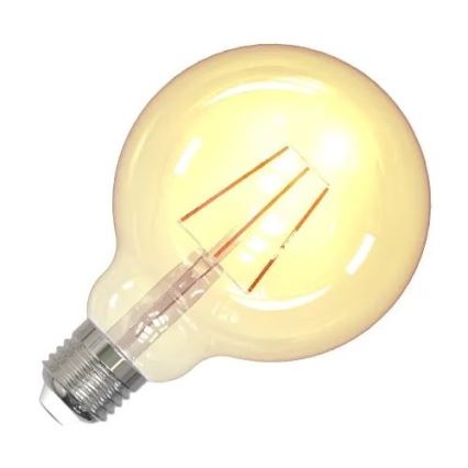 LED Spuldze FILAMENT VINTAGE G95 E27/4W/230V 2000K