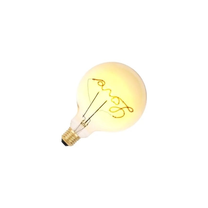 LED Spuldze FILAMENT VINTAGE LOVE G125 E27/2W/230V 2000K