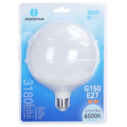 LED spuldze G150 E27/30W/230V 6500K - Aigostar