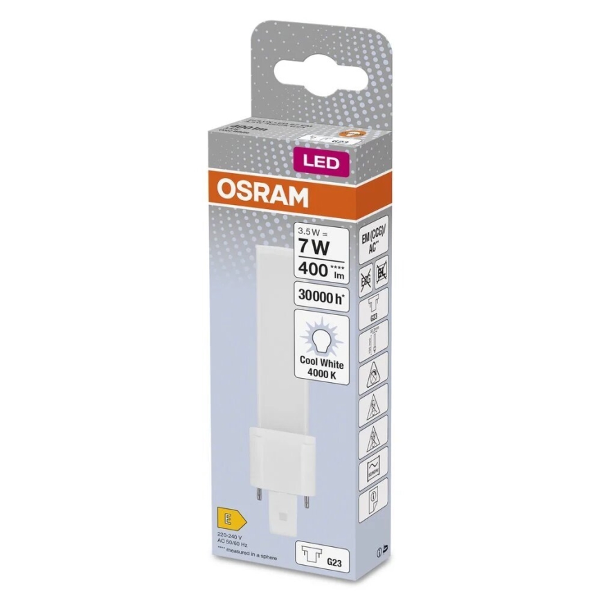 LED Spuldze G23/3,5W/230V 4000K - Osram