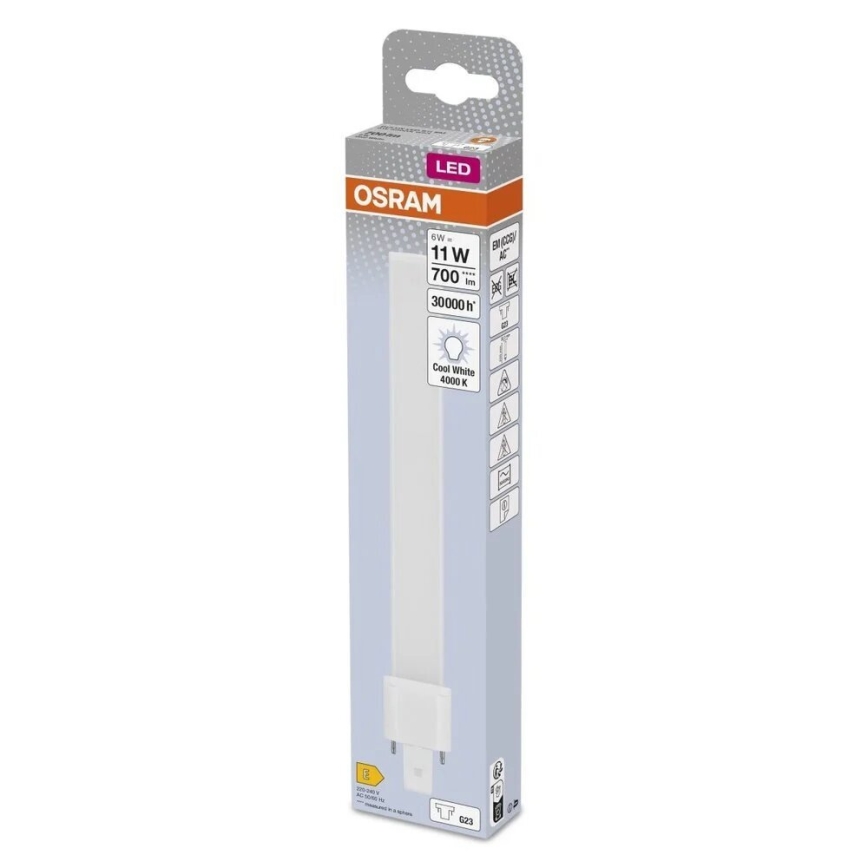 LED Spuldze G23/6W/230V 4000K - Osram