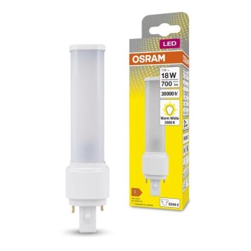 LED Spuldze G24D-2/7W/230V 3000K - Osram