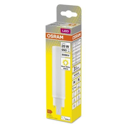 LED Spuldze G24q-3/10W/230V 3000K - Osram
