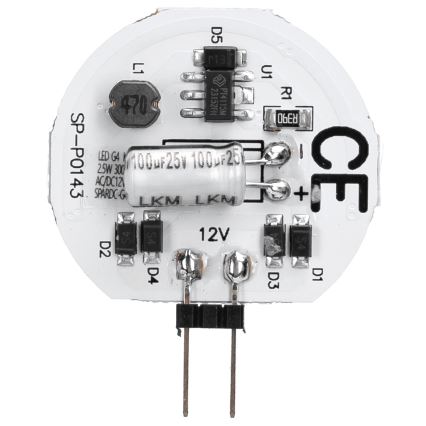 LED spuldze G4/2,5W/12V 3000K - Aigostar