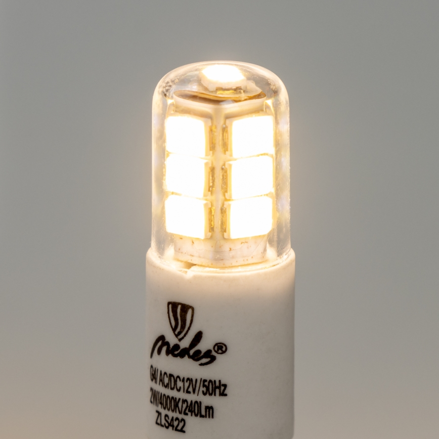 LED Spuldze G4/2W/12V 4000K