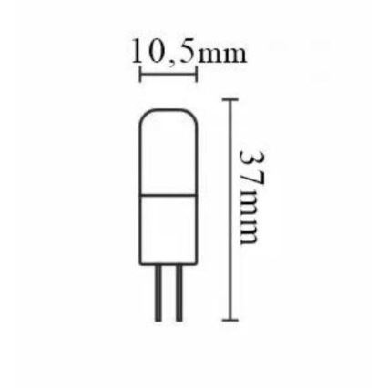 LED Spuldze G4/2W/12V 4000K