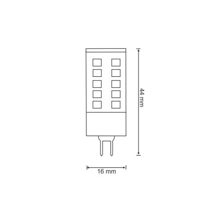 LED spuldze G4/3W/12V 6500K