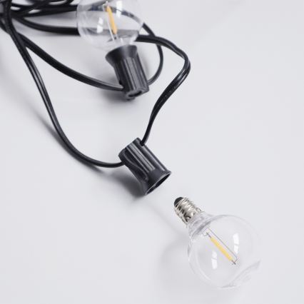 LED spuldze G40 E12/0,6W/24V 3000K - Brilagi