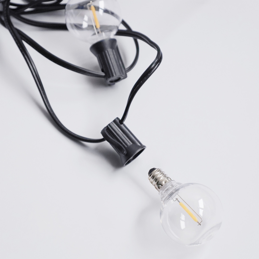 LED spuldze G40 E12/0,6W/24V 3000K - Brilagi