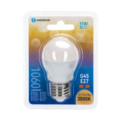 LED spuldze G45 E27/11W/230V 3000K - Aigostar