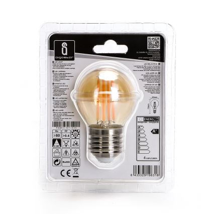 LED Spuldze G45 E27/4W/230V 2200K - Aigostar