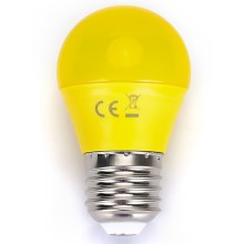 LED Spuldze G45 E27/4W/230V dzeltena - Aigostar
