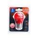 LED Spuldze G45 E27/4W/230V sarkana - Aigostar