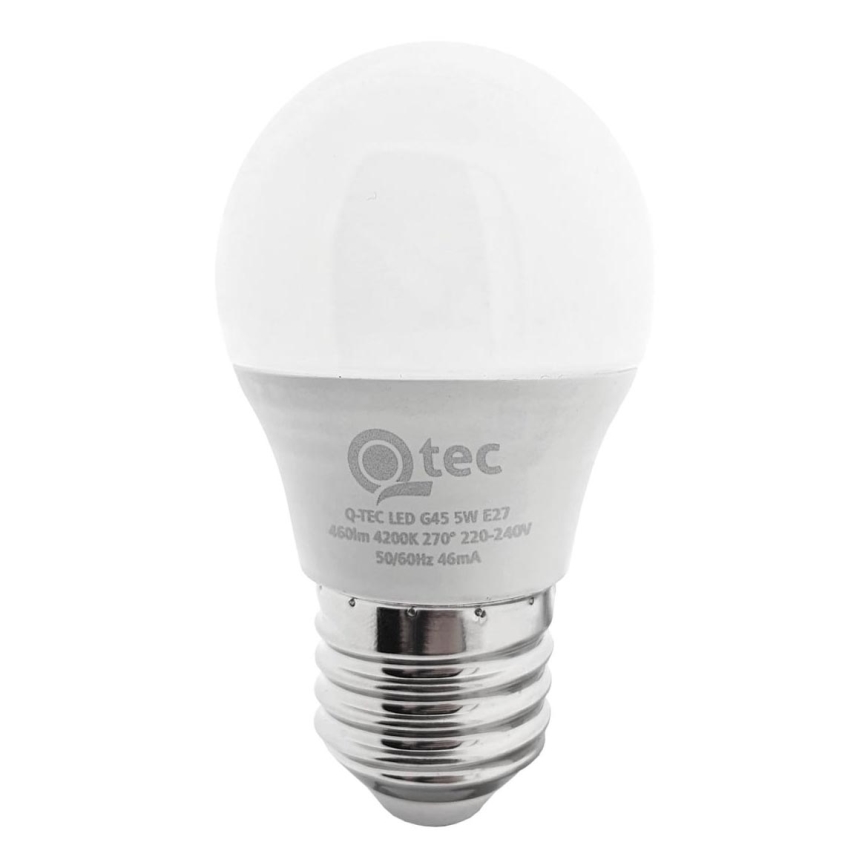 LED Spuldze G45 E27/5W/230V 4200K