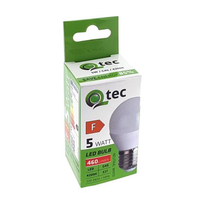 LED Spuldze G45 E27/5W/230V 4200K