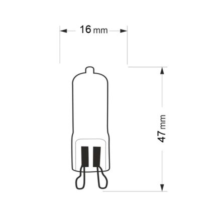 LED spuldze G9/2,5W/230V 3000K