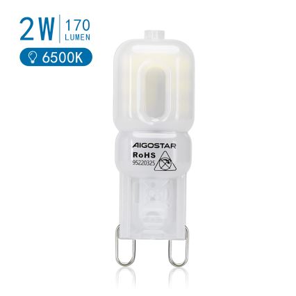 LED Spuldze G9/2W/230V 6500K - Aigostar