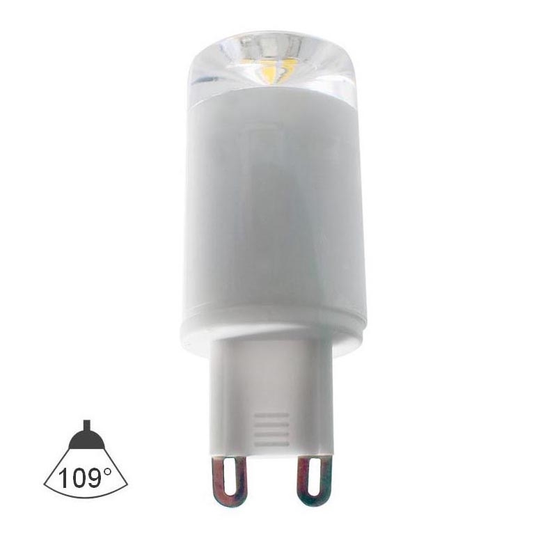 LED Spuldze G9/3W/230V 3000K 109°