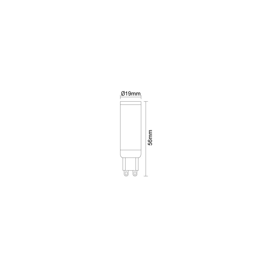 LED spuldze G9/4,6W/230V 4000K