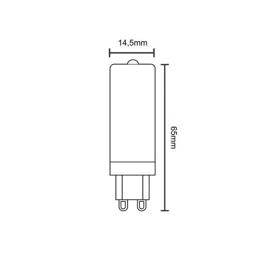 LED Spuldze G9/4W/230V 2800K