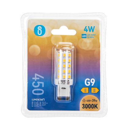 LED Spuldze G9/4W/230V 3000K - Aigostar