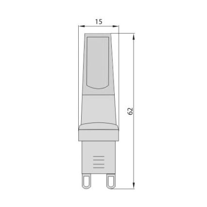 LED spuldze G9/4W/230V 3000K